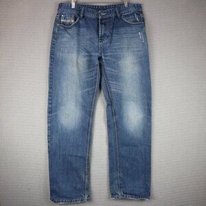 Diesel Faded Distressed Denim Jeans